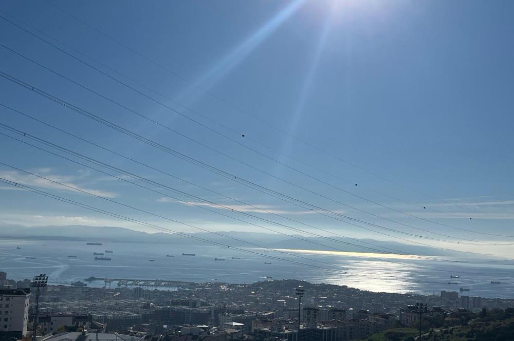 DENİZ MANZARALI GÜVENLİKLİ ÖZEL OTOPARKLI 3+1