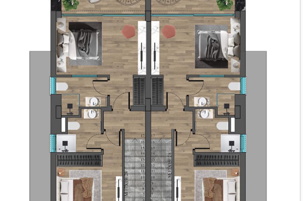 KIBRIS, GİRNE'DE EXQUISITE 2+1 SATILIK VİLLA