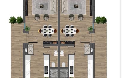 KIBRIS, GİRNE'DE EXQUISITE 2+1 SATILIK VİLLA