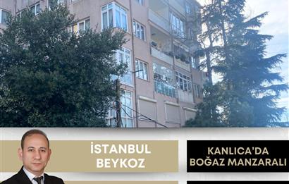 Kanlıca’da manzarasıyla öne çıkan kiralık daire!