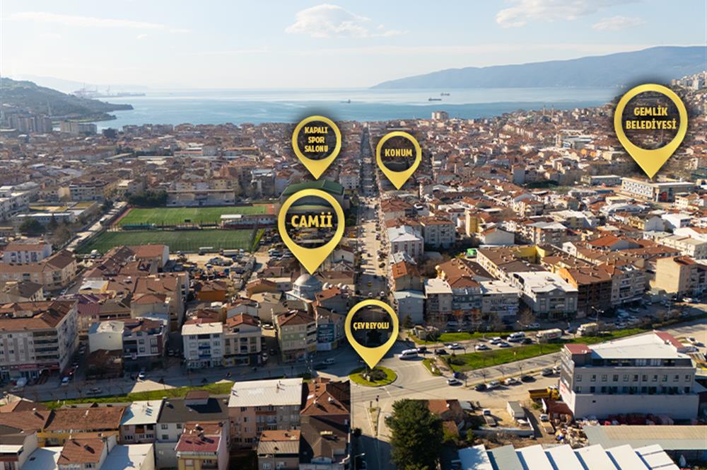 Gemlik'te Orhangazi Caddesinde Devren Kiralık Market