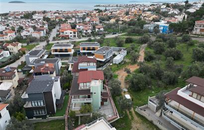 Ayvalık Sahilkentte, Denize 350 mt, Projesi Hazır 206 m² Arsa