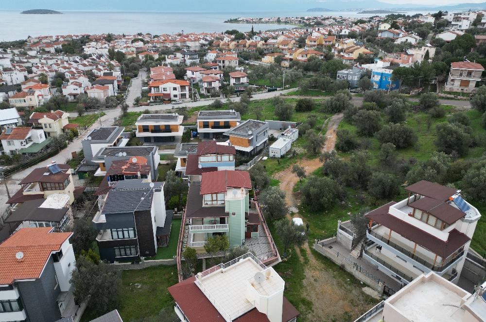 Ayvalık Sahilkentte, Denize 350 mt, Projesi Hazır 206 m² Arsa