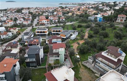 Ayvalık Sahilkentte, Denize 350 mt, Projesi Hazır 206 m² Arsa