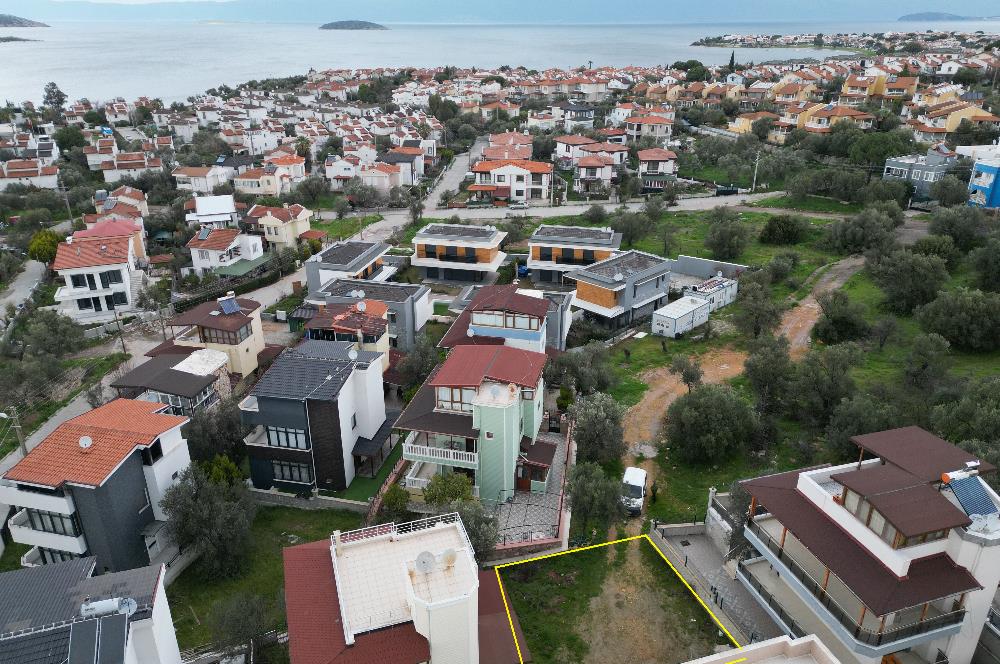 Ayvalık Sahilkentte, Denize 350 mt, Projesi Hazır 206 m² Arsa