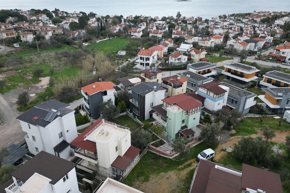 Ayvalık Sahilkentte, Denize 350 mt, Projesi Hazır 206 m² Arsa