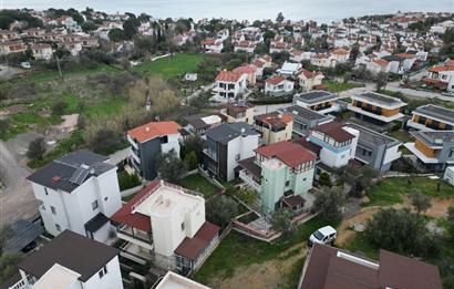 Ayvalık Sahilkentte, Denize 350 mt, Projesi Hazır 206 m² Arsa