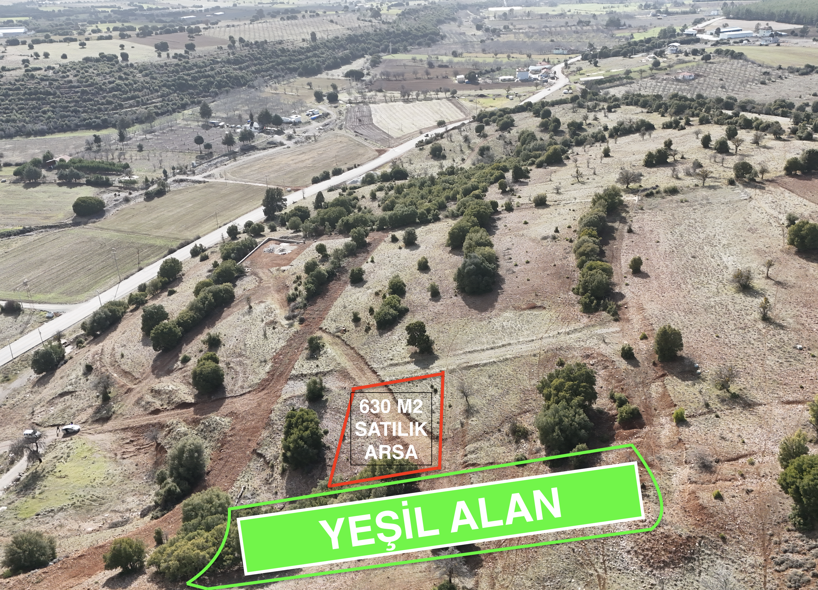 C21 LOFT'TAN KIZILCABÖLÜK PINARLIK GÖL MANZ.İMARLI SATILIK ARSA