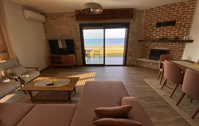 Cunda'da Yaz-Kış Kiralık, Denize Sıfır,Full Eşyalı Taş Villa