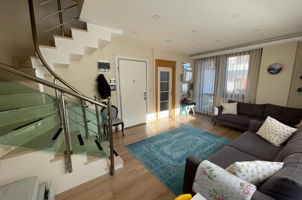 ÇANAKKALE CADDESİ'NDE 2+1 5. KAT ARA DUBLEKS KAPALI OTOPARKLI