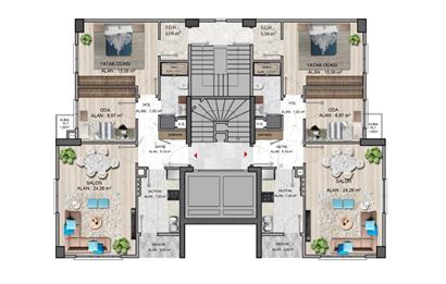 SÖĞÜTLÜÇEŞME MARMARAY CADDE ÜSTÜ 92 m2 OFİS 2+1 40m2 BALKONLU