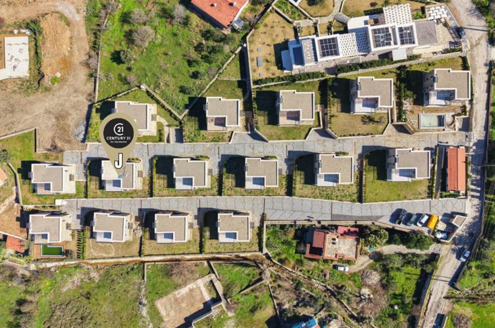 Eski Datça'da Modern Taş Mimari | 3+1 Müstakil Villa J Blok