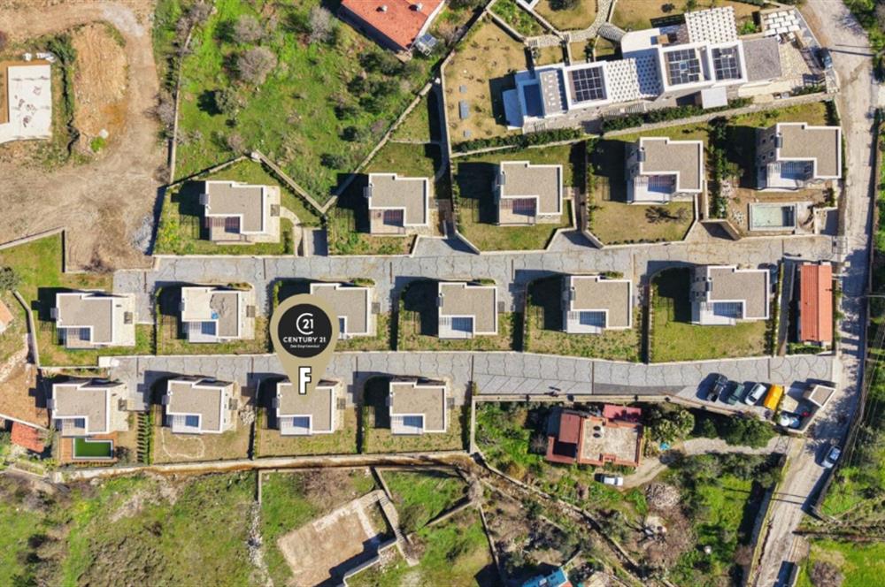 Eski Datça'da Modern Taş Mimari | 3+1 Müstakil Villa F Blok