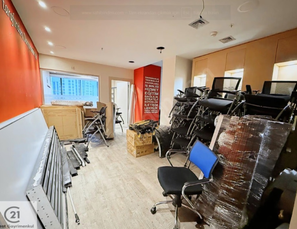 Maslak Kiralık Ofis 500m2 Polaris Plaza