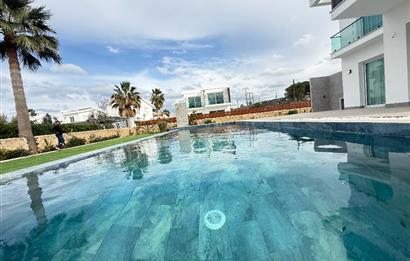 KKTC ESENTEPE ÇATALKÖY ALAGADİ SIFIR FUL EŞYALI HAVUZLU VİLLA