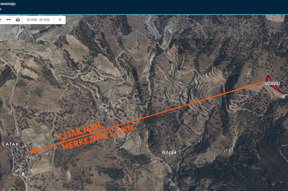 C21 LOFTTAN BULDAN ÇATAKDA SATILIK 2309 M² TARLA