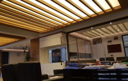 140 m2 Eşyalı Klimalı Yol cepheli Ofis