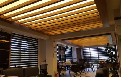 140 m2 Eşyalı Klimalı Yol cepheli Ofis
