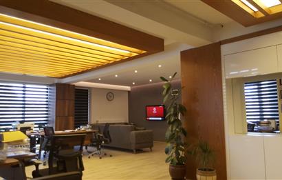 140 m2 Eşyalı Klimalı Yol cepheli Ofis