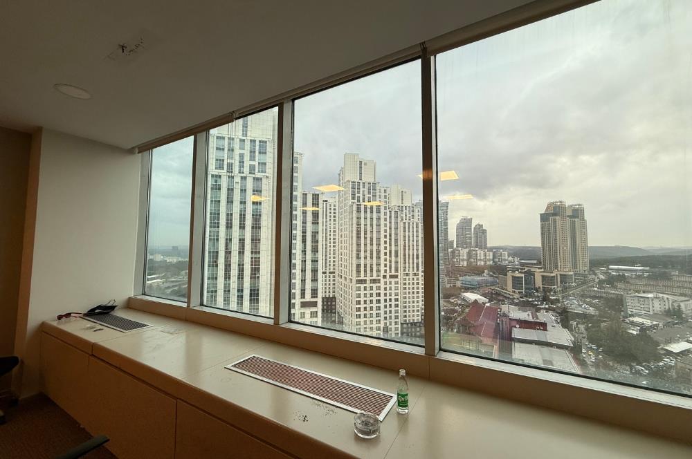 Maslak Kiralık Ofis 500m2 Polaris Plaza