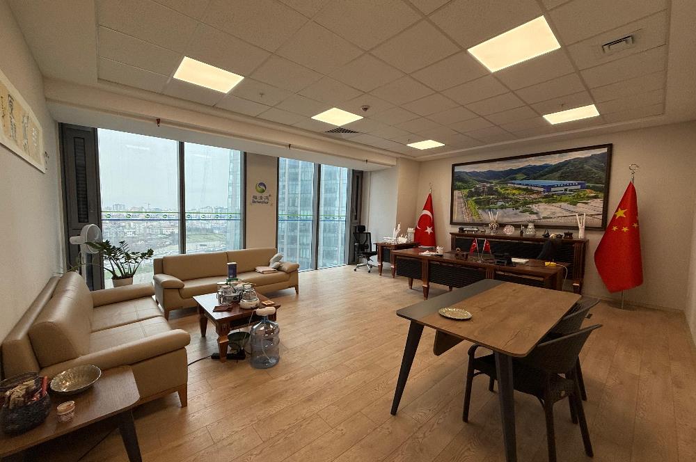 Skyland Kiralık Ofis Şirket Merkeziniz Hazır 557m²+ 25m2 Teraslı