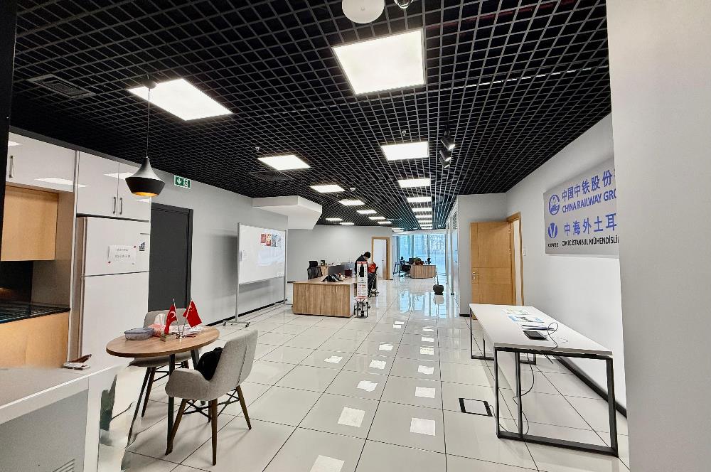 Skyland Kiralık Ofis Şirket Merkeziniz Hazır 557m²+ 25m2 Teraslı