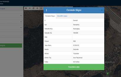 C21 LOFTTAN SARAYKÖY KABAAĞAÇDA SATILIK 9554 M² ZEYTİNLİK