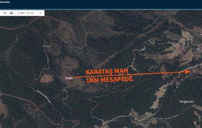 C21 LOFTTAN PAMUKKALE KARATAŞDA SATILIK 990 M² TARLA