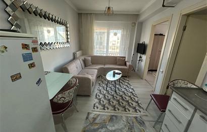 C21 BAL'DAN GOP'DA EŞYALI-ASANSÖRLÜ 1+1 SATILIK DAİRE