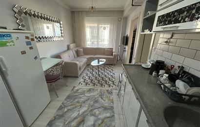 C21 BAL'DAN GOP'DA EŞYALI-ASANSÖRLÜ 1+1 SATILIK DAİRE