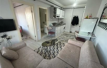 C21 BAL'DAN GOP'DA EŞYALI-ASANSÖRLÜ 1+1 SATILIK DAİRE