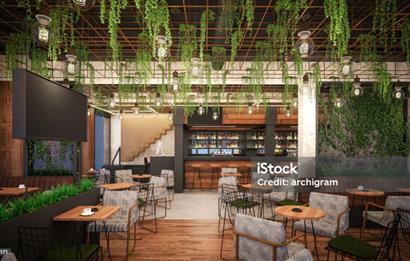 GÜVENPARK YAKINI, YOĞUN KAFE BÖLGESİNDE BAHÇELİ DEVREN SATILIK