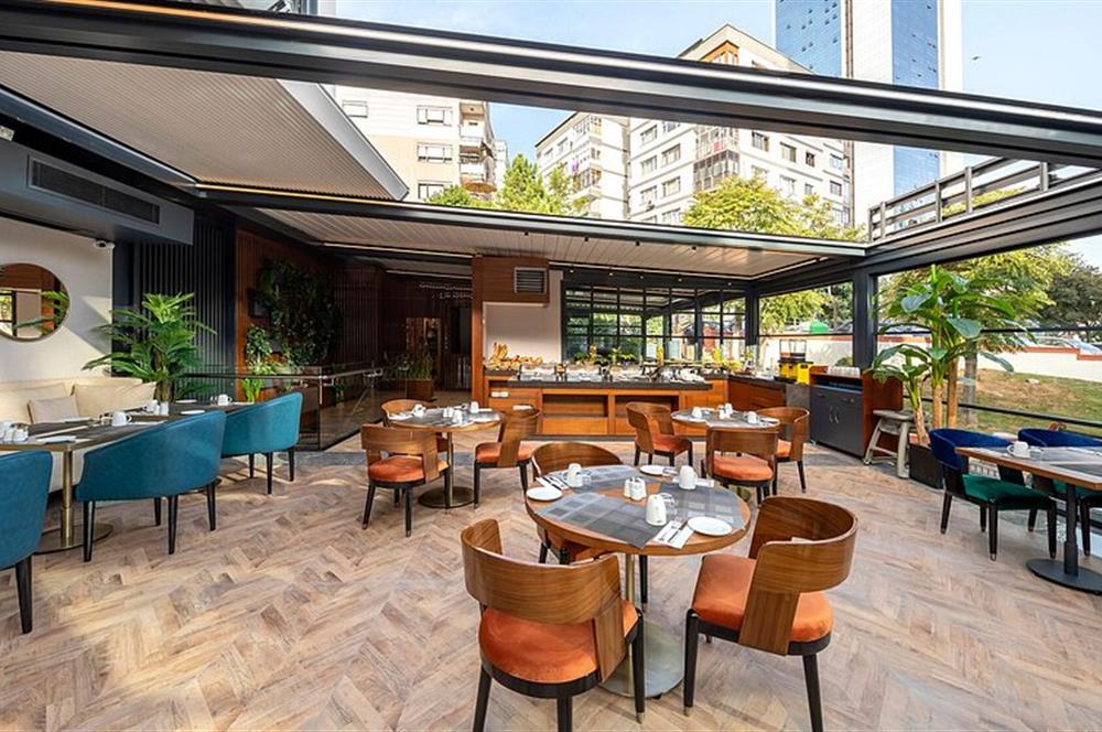 GÜVENPARK YAKINI, YOĞUN KAFE BÖLGESİNDE BAHÇELİ DEVREN SATILIK