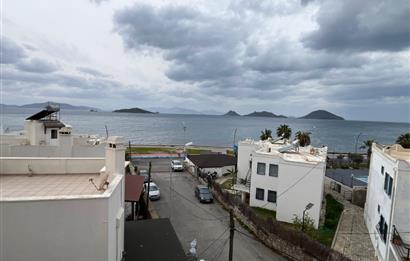 Bodrum Turgutreis'de Denize Sıfır Havuzlu Sitede Kiralık 2+1 Dubleks Daire