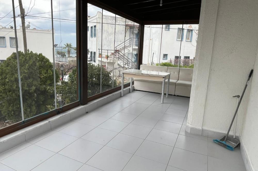 Bodrum Turgutreis'de Denize Sıfır Havuzlu Sitede Kiralık 2+1 Dubleks Daire