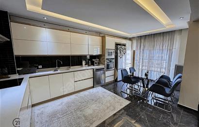 GERZELE'DE LÜKS 4+1 DAĞ MANZARALI ÇATI DUBLEKS