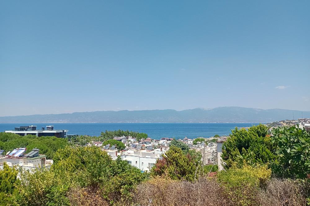 Pelitköy'de Deniz Manzaralı, Doğalgazlı, Eşyalı, Yıllık Kiralık
