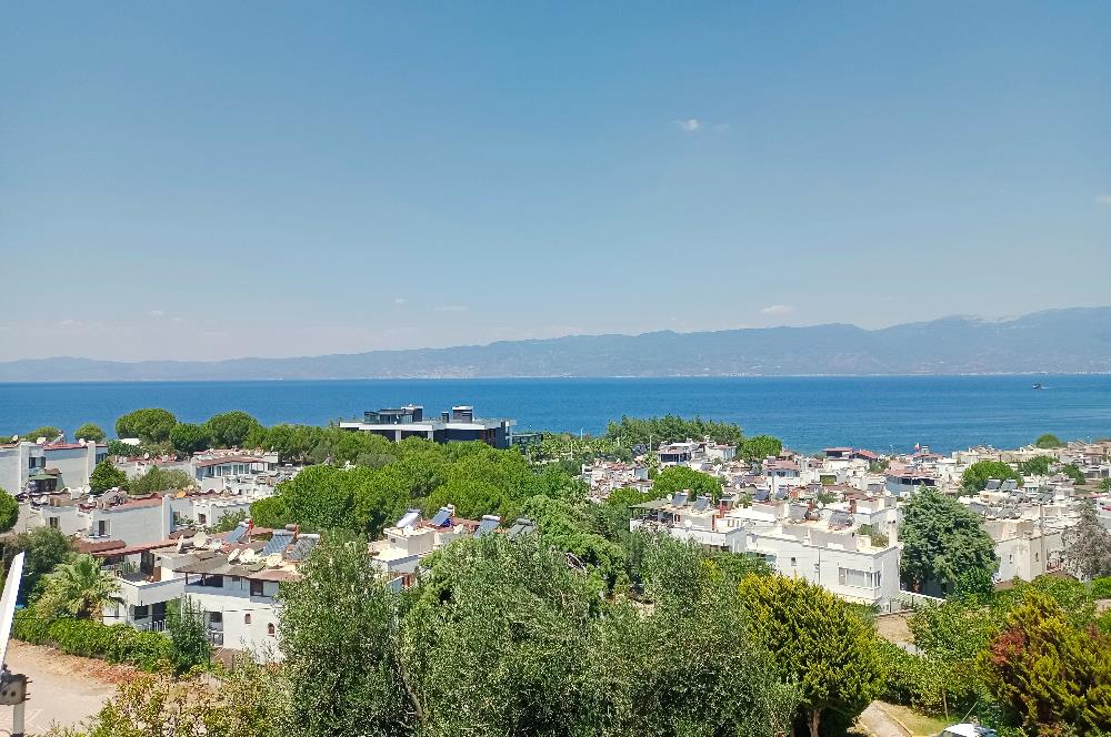 Pelitköy'de Deniz Manzaralı, Doğalgazlı, Eşyalı, Yıllık Kiralık