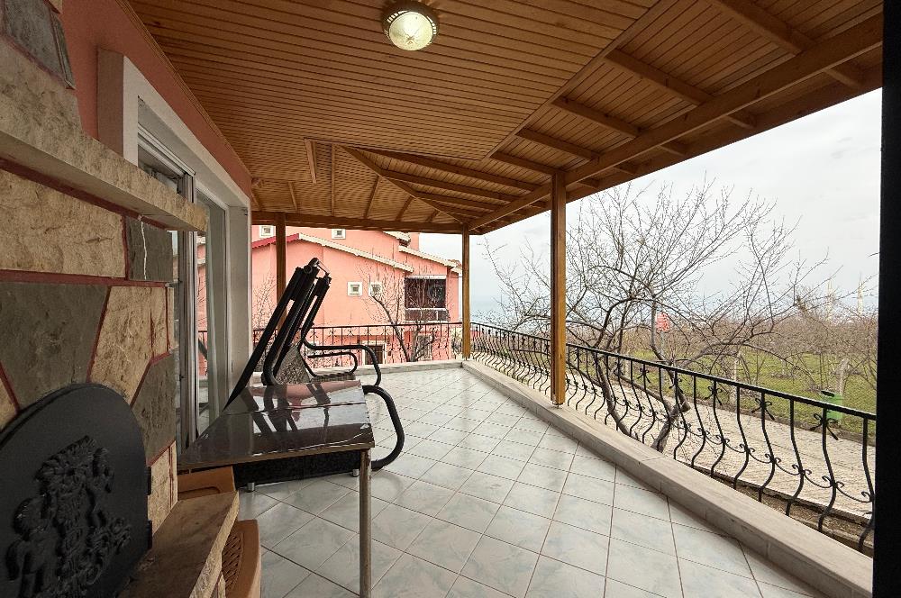 DENİZ MANZARALI TEMİZ EŞYALI KİRALIK ViLLA