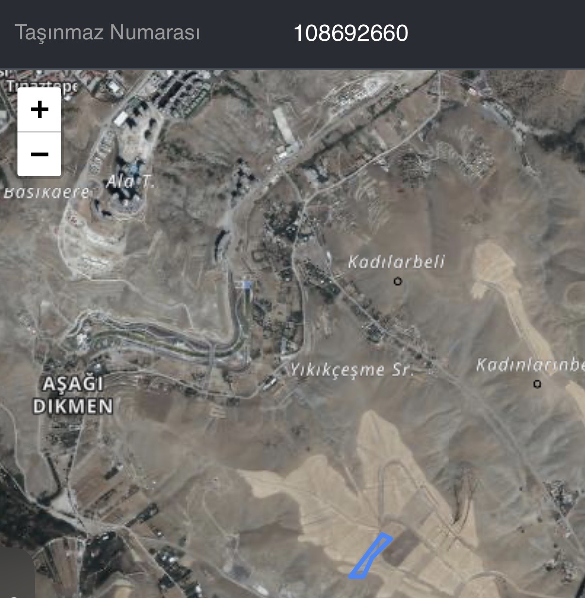 ÇANKAYA KARATAŞ DA İMARLI ARSA