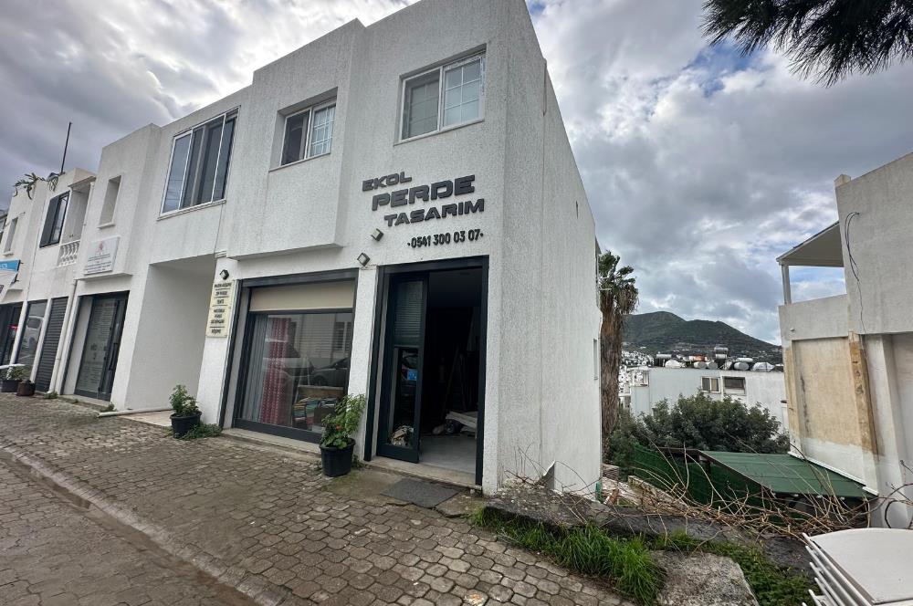 Turgutreis'te Anacaddeye Cepheli Satılık Dükkan ve Daire