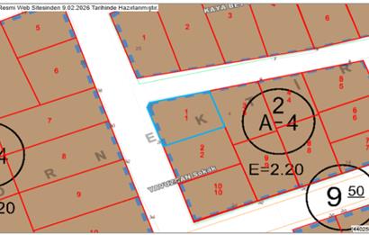CENTURY 21 VİZYON'DAN ERENKÖY’DE   4 KAT İMARLI 263,50 m2 ARSA