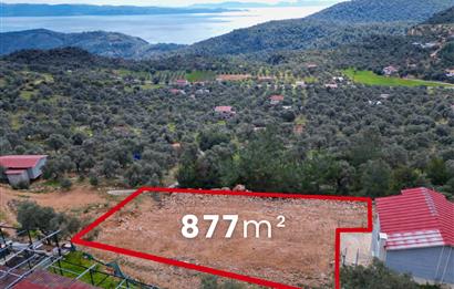 MUĞLA AKBÜK'TE DENİZ MANZARALI FIRSAT ARAZİ