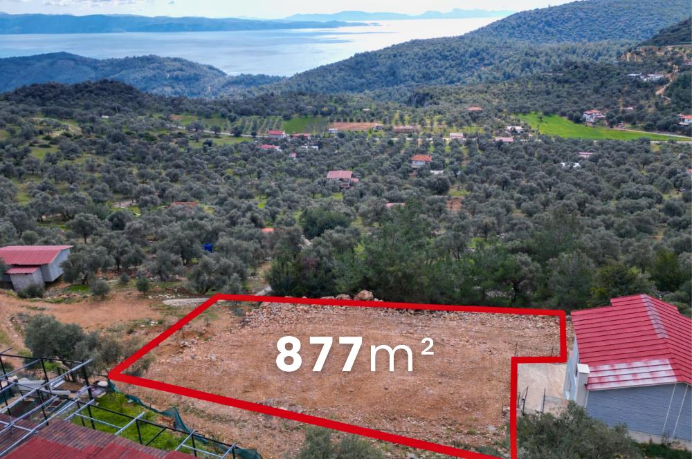 MUĞLA AKBÜK'TE DENİZ MANZARALI FIRSAT ARAZİ