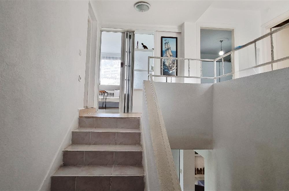 Gümüşlük Koyunbaba da Plajlı site de Müstakil Dubleks ev