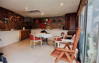 Gümüşlük Koyunbaba da Plajlı site de Müstakil Dubleks ev