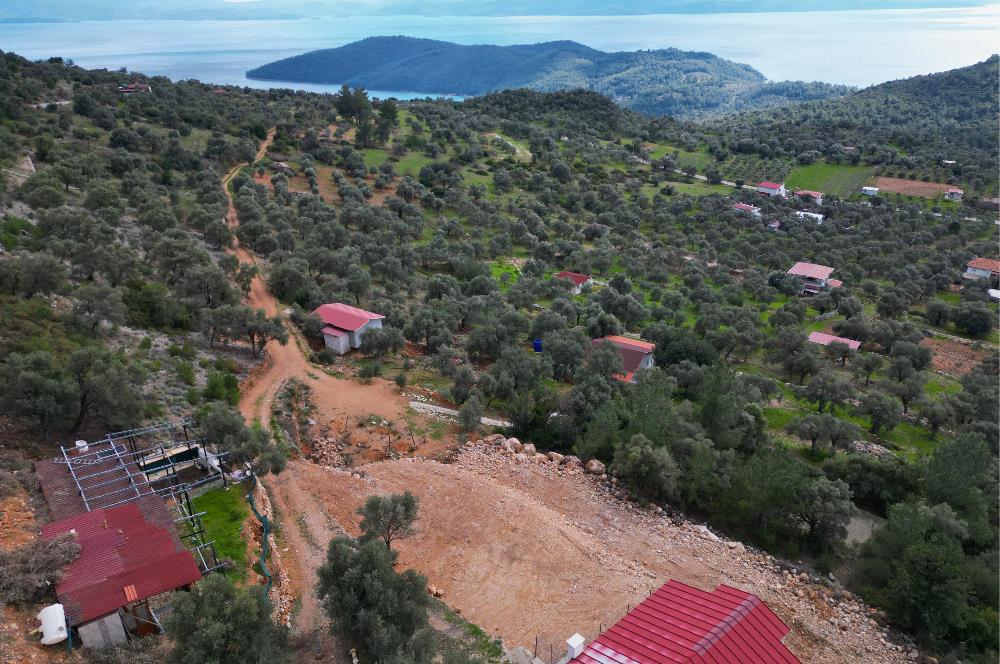 MUĞLA AKBÜK'TE DENİZ MANZARALI FIRSAT ARAZİ