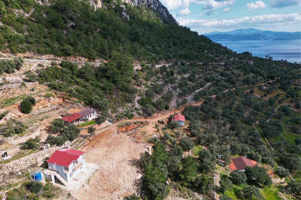 MUĞLA AKBÜK'TE DENİZ MANZARALI FIRSAT ARAZİ