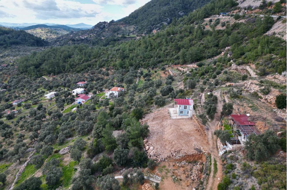 MUĞLA AKBÜK'TE DENİZ MANZARALI FIRSAT ARAZİ