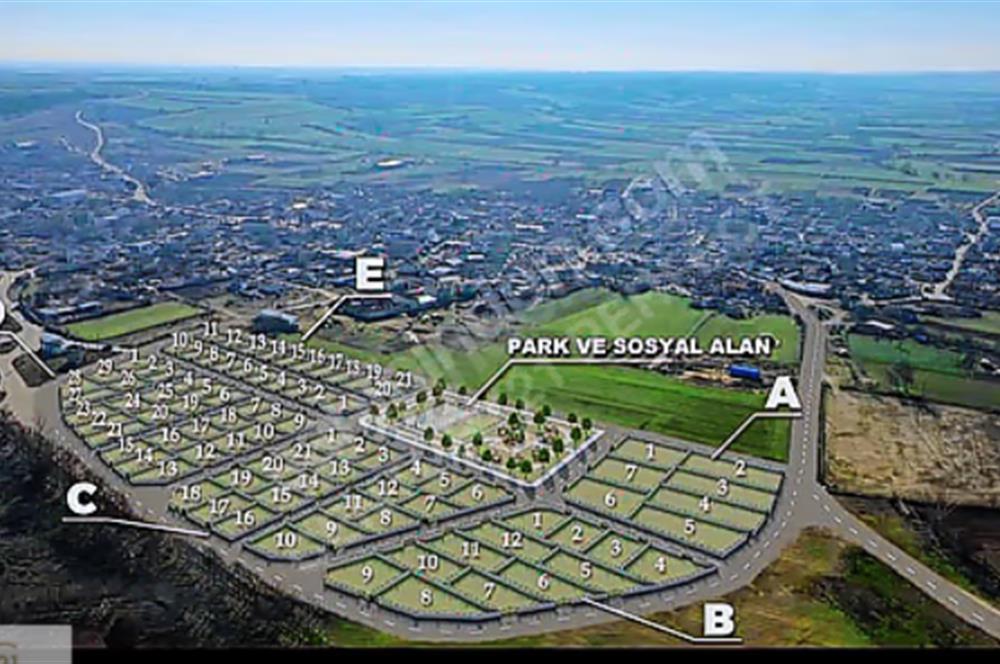 YEŞİLVADİ SİTESİ VİLLA İMARLI RUHSATLI HEMEN YAPIM İMKANI